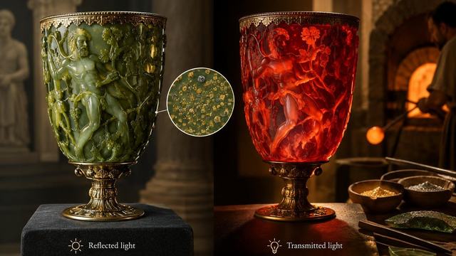 AI image: How Roman Glass Learned to Change Colour
