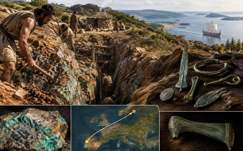 AI image: The Spanish Copper Mine That May Have Reached Scandinavia