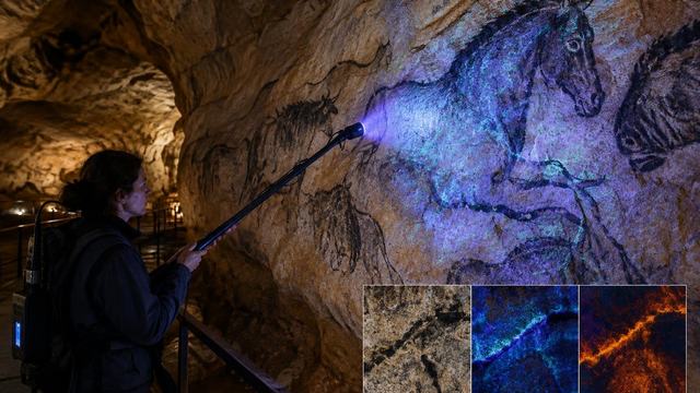 AI image: The Hidden Glow Beneath Chauvet’s Cave Art