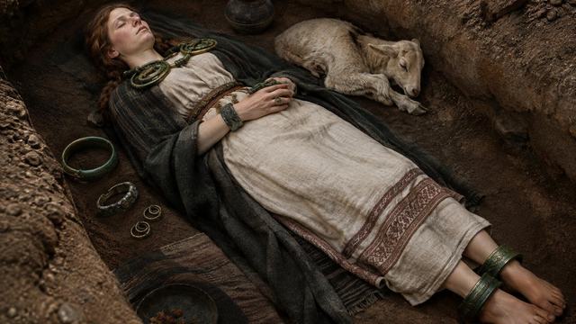 AI image: A Bronze-Clad Burial Raises Questions About Celtic Beliefs in Bavaria