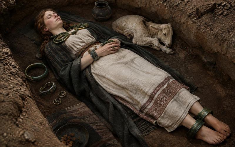 AI image: A Bronze-Clad Burial Raises Questions About Celtic Beliefs in Bavaria