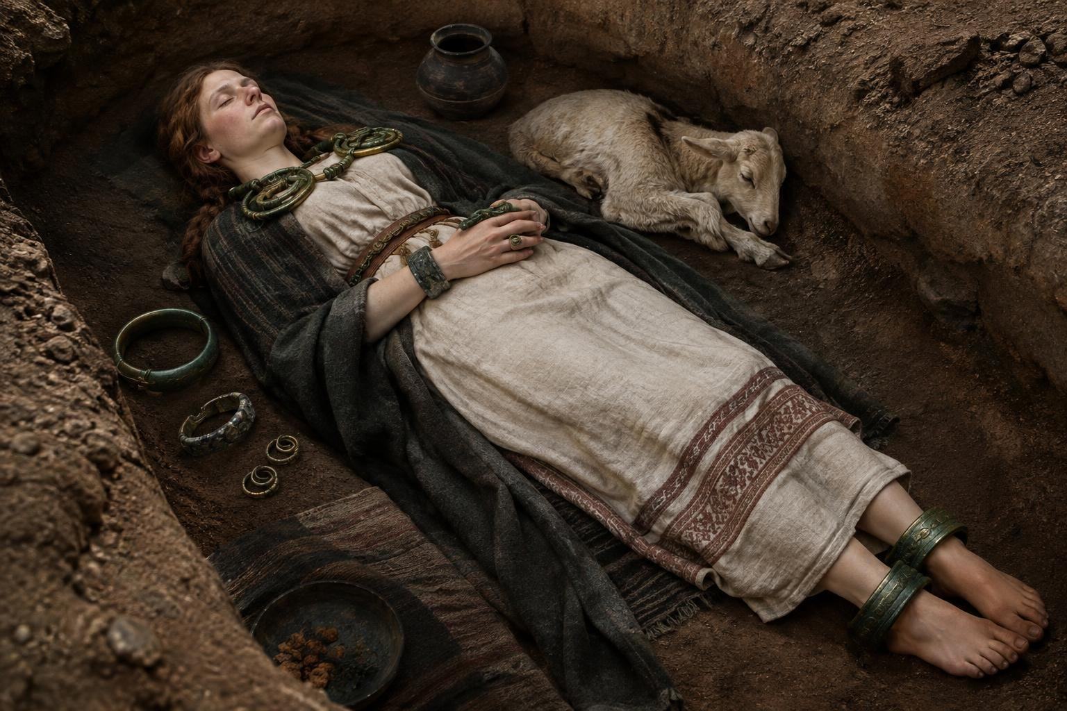 AI image: A Bronze-Clad Burial Raises Questions About Celtic Beliefs in Bavaria