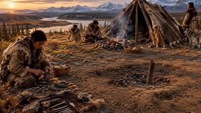 AI image: A 13,800-Year-Old Alaska Camp May Hold the Americas’ Earliest Home
