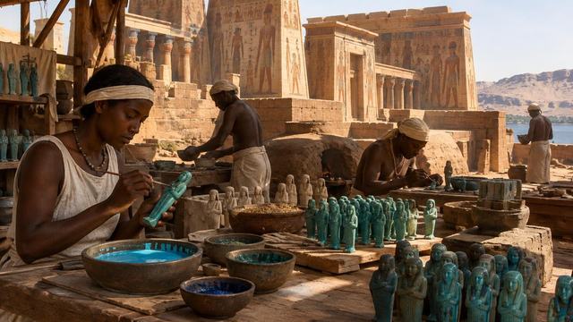 AI image: The Kushite Temple That Also Made Royal Treasures