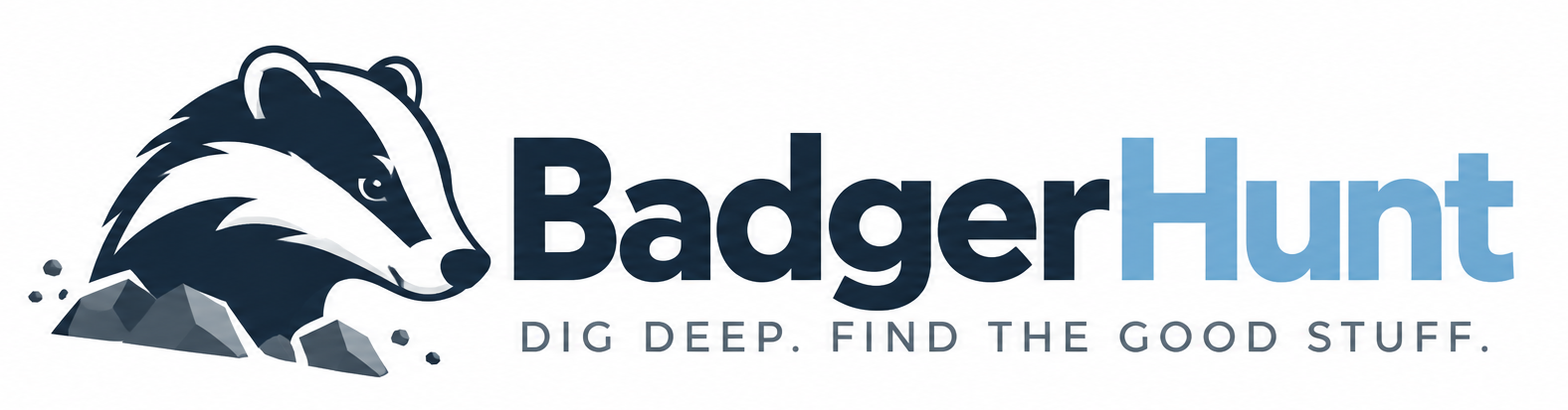 BadgerHunt — Dig Deep. Find the Good Stuff.